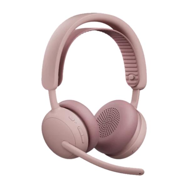 Headset Logitech Zone Wireless 2 Es Uc Inalámbrico Bluetooth USB-C 981-001597 - Rosado