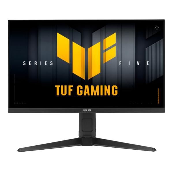 Monitor Gaming Asus Tuf Vg27aql5a 27 Pulg Plano 2560X1440 QHD 210 Hz Oc Fast IPS Freesync Premium HDMI Displayport Elmb Sync Displayhdr 400 Altavoces 90LM0BM0-B013I1 - Negro Imagen principal del producto