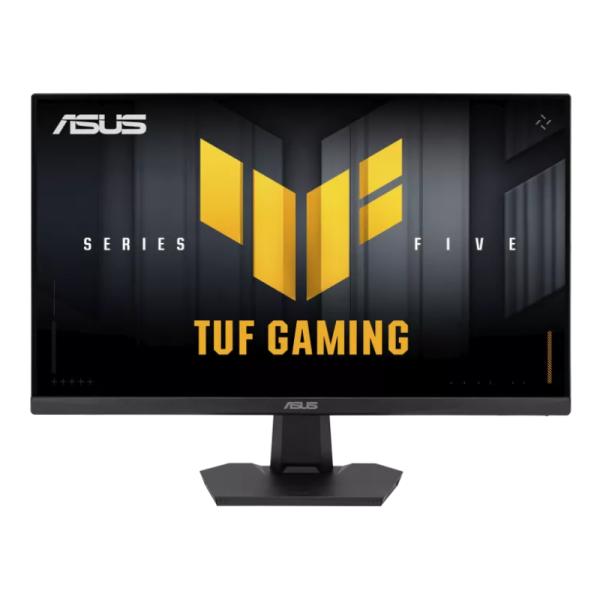 Monitor Gaming Asus Tuf Vg249qm5f 24 Pulg Plano 1920X1080 FHD 260 Hz Oc Fast IPS G Sync Compatible Freesync Premium HDMI Displayport HDR10 Elmb Sync Altavoces 90LM0D91-B011I1 - Negro