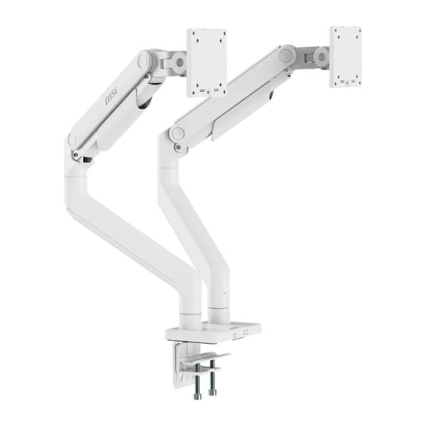 Soporte Doble para Monitor Msi Mag MT201DW 17 a 45 Pulg 306-3BA9220-LAX - Blanco