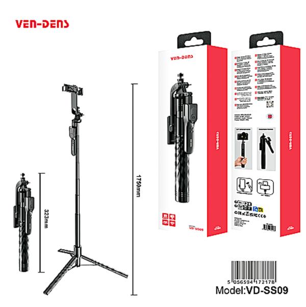 Tripode VD-SS09 Ven Dens - Negro