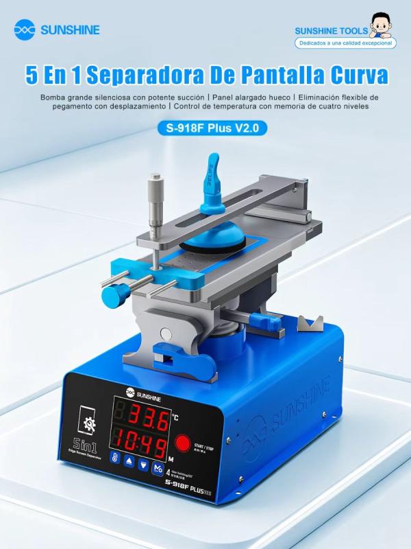 Maquina Separadora LCD SS-918F Plus Sunshine - V2.0