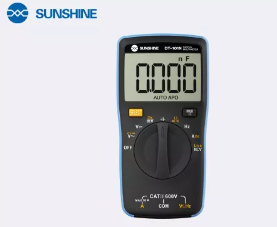 Multimetro Tester Autorango Automatico DT-101N Sunshine