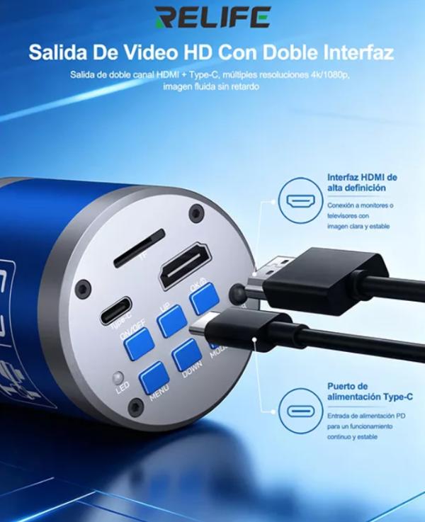 Camara para Microscopio MC4 4K Relife