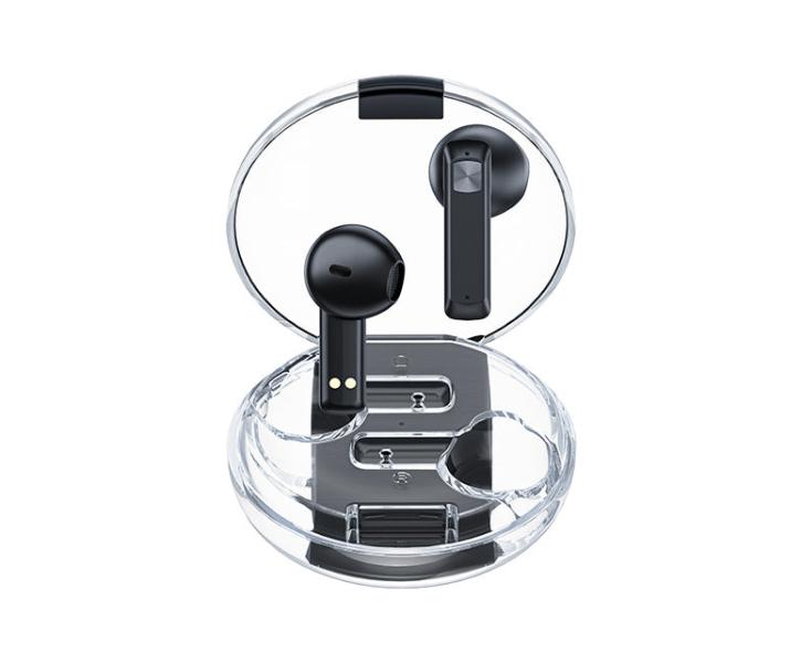 AUDIFONOS MANOS LIBRES BLUETOOTH C2 SERIE CLEAR REMAX NEGRO