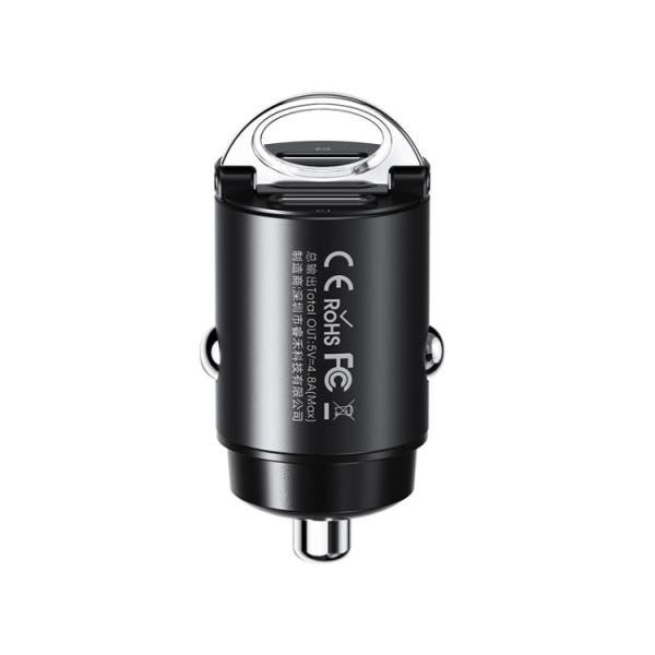 CARGADOR CUBO CARRO RCC332 REMAX NEGRO