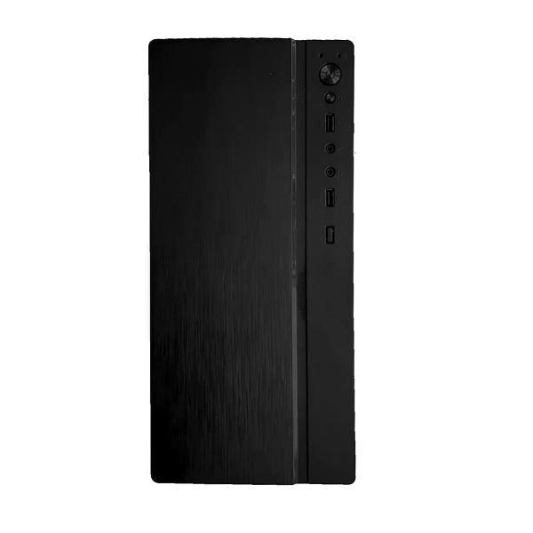 Case Cm05ktra002c Mini Tower Sin Ventilación Incluida con Panel Lateral y con Fuente de Poder 600W - Negro
