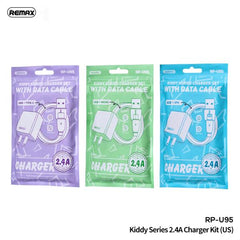 CARGADOR RP-U95 SERIE KIDDY REMAX TIPO C BLANCO