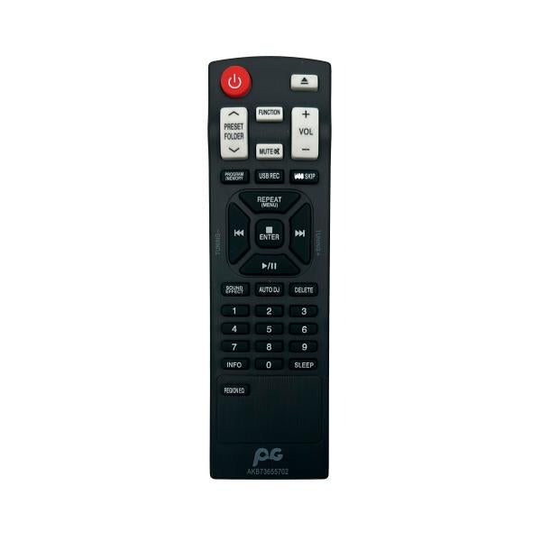 CONTROL PANTALLA EQUIPO SONIDO LG  AKB73655702