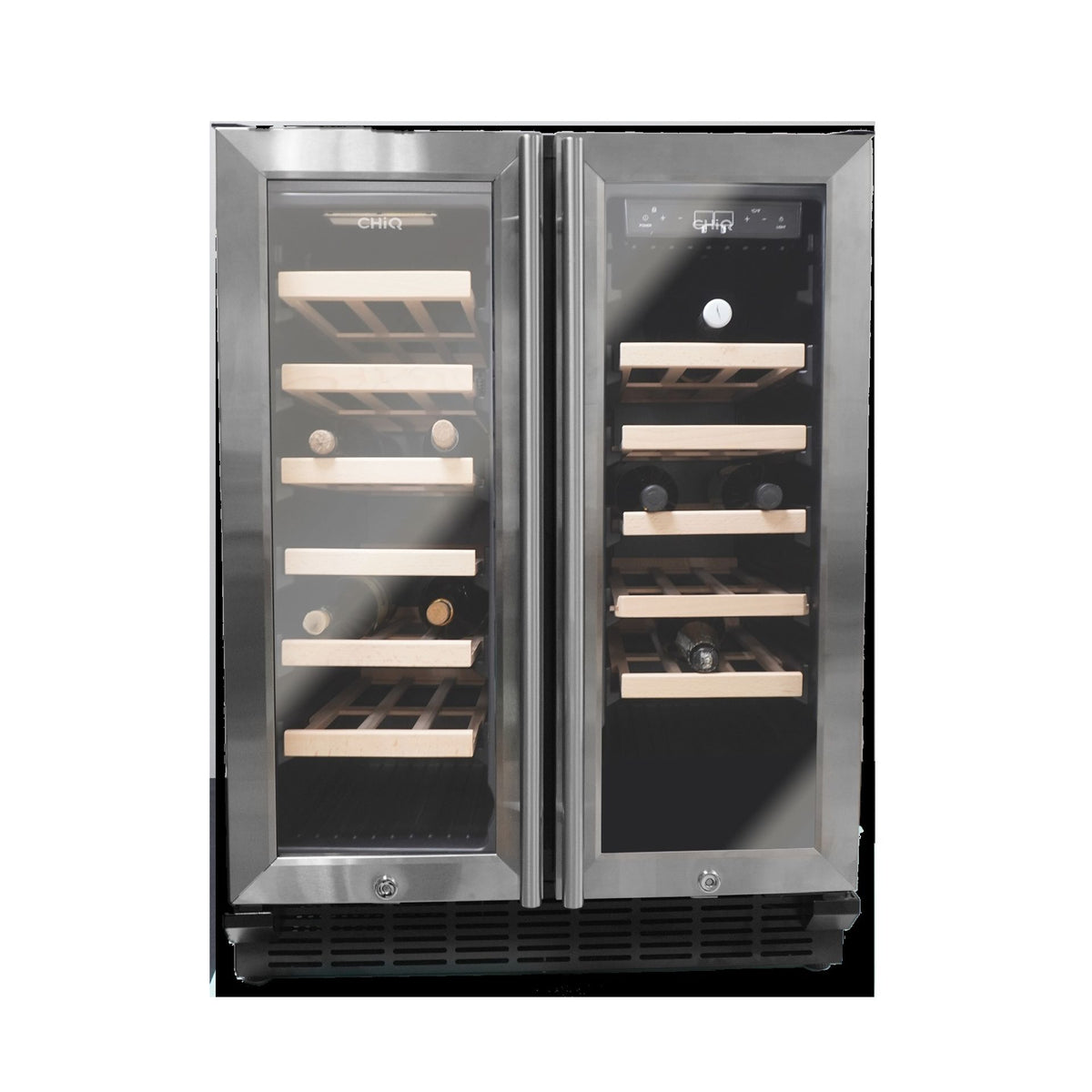 CHIQ vinera 40 botellas 4,2 PC y 2 zonas enfriamiento independientes CQRW40Y1AMD1B7V