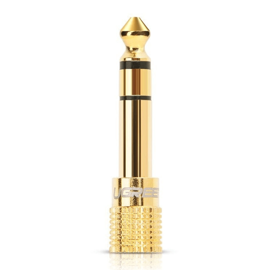 Adaptador de Audio Ugreen 20503 6.5mm a 3.5mm - Dorado