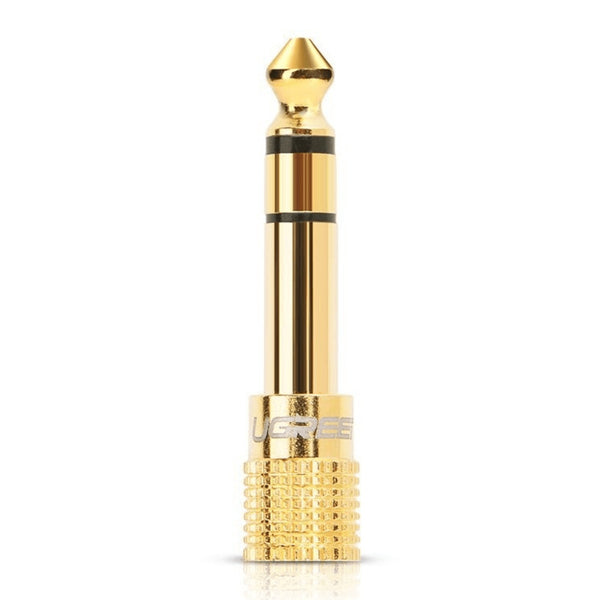 Adaptador de Audio Ugreen 20503 6.5mm a 3.5mm - Dorado