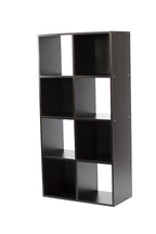Kenneth Cole librero cubo unit color negro W61.5 x H122.5 x D29.5 cm-KCWD2022052-B
