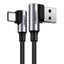 Cable USB-A Angulo Recto a USB-C Angulo Recto Ugreen US176 2M 20857 - Gris