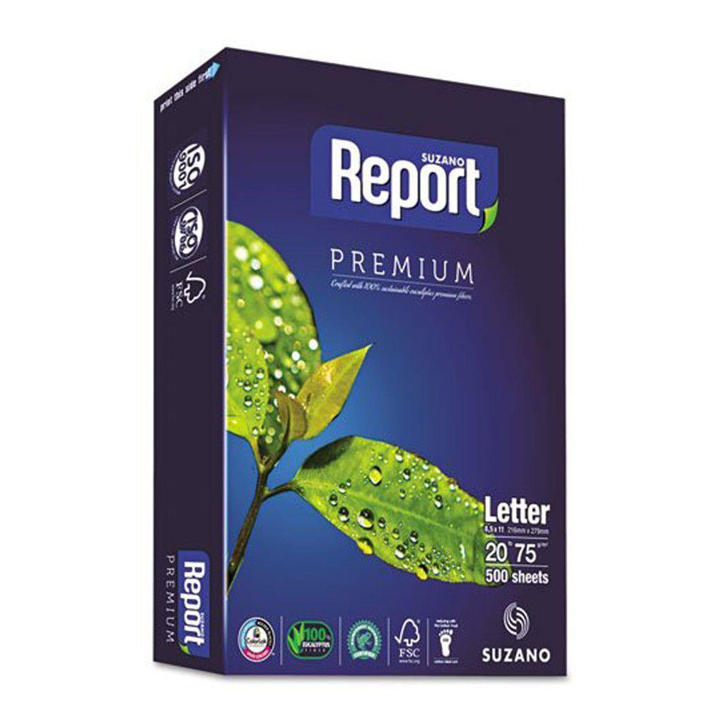 Report Caja 10 Und Resma 8.5 X 11 500HJS 98% 75GR
