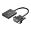 Adaptador Ugreen CM513 VGA a HDMI 1080P 60HZ 50945 - Negro