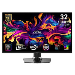 MONITOR GAMING MSI MAG 322UP QD-OLED E16 31.5" PLANA 3840X2160 165HZ QD-OLED G-SYNC / FREESYNC HDMI / DISPLAYPORT / USB-C 9S6-3DD29A-070