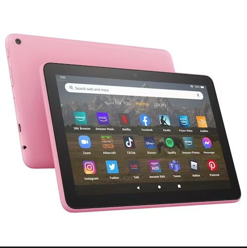 TABLET FIRE HD 8" 64GB 12TH GENERACION AMAZON ROSADA