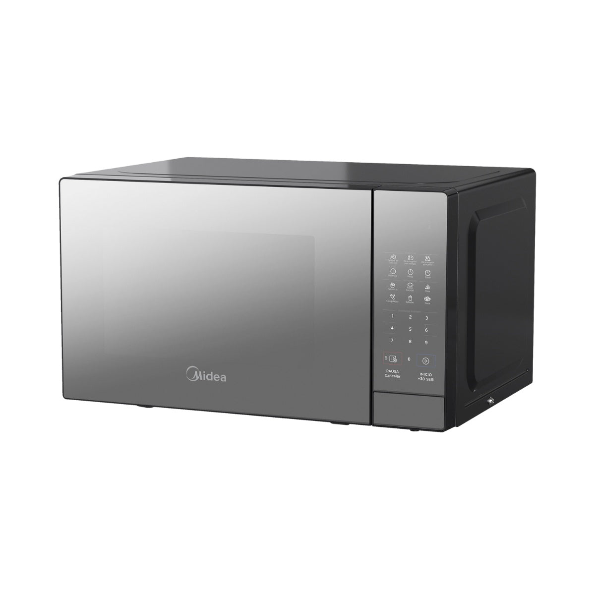 Midea Microondas 0.7 pies Negro MMDR07S2MB