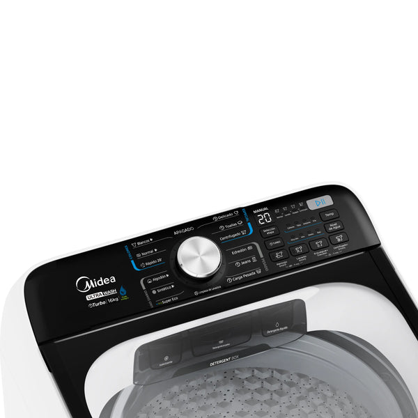 Midea Lavadora Carga superior de 16 kg Blanco MA512W16/W
