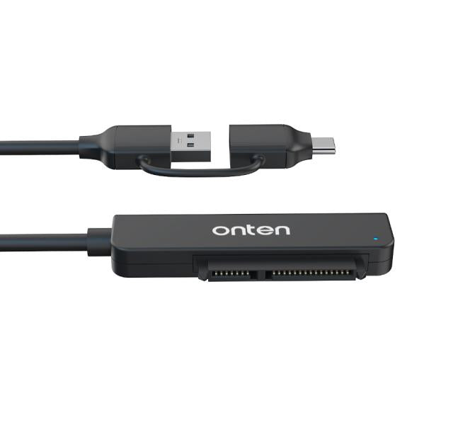 Cable USB Tipo C y USB Tipo a 3.0 a Sata OTN-UCA311 Onten - Azul