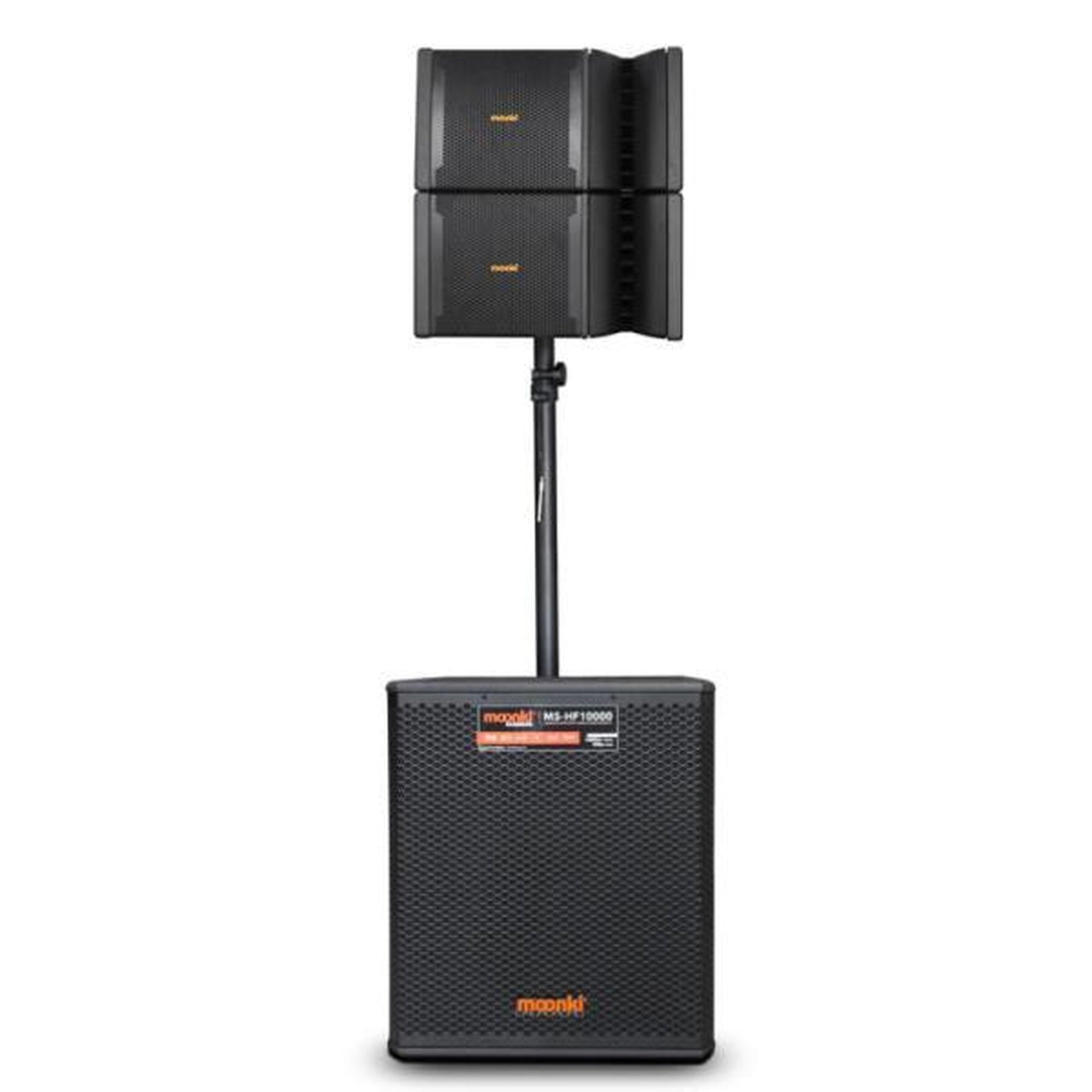 Parlante Moonki MS-HF10000 900W Alambrico con Subwoofer - Negro Imagen principal del producto