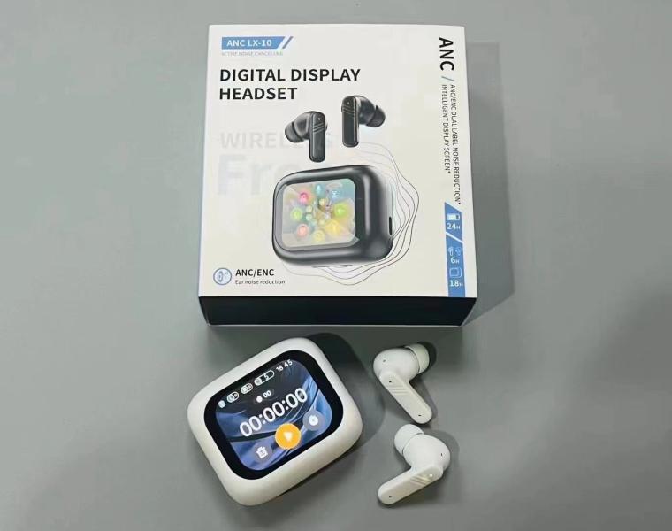 Audifonos bluetooth LX-10 manos libres blanco Imagen secundaria del producto