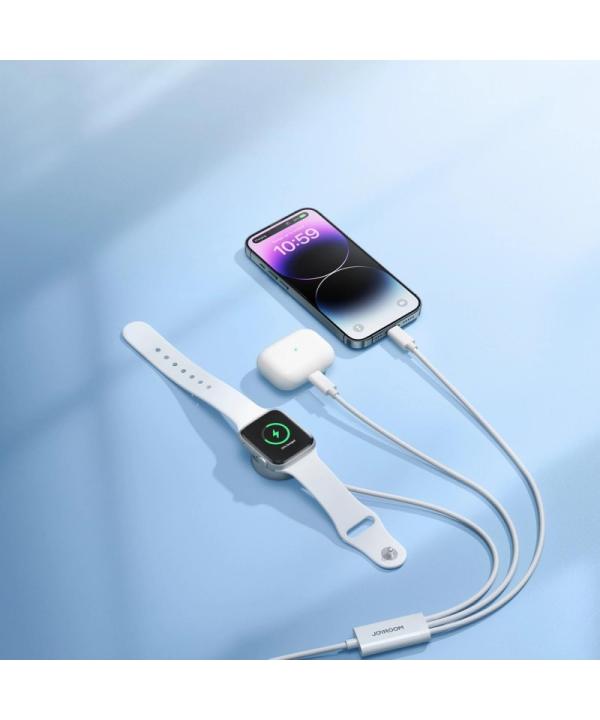 Cargador Reloj USB Tipo C a Apple S-IW007 Joyroom - Blanco