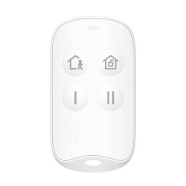 Llavero para Alarma Hikvision Ax Home Ds-pkf201-wb(o-std) Inalambrico 433.1-433.7 Mhz Hasta 500M 302402306 - Blanco Imagen principal del producto