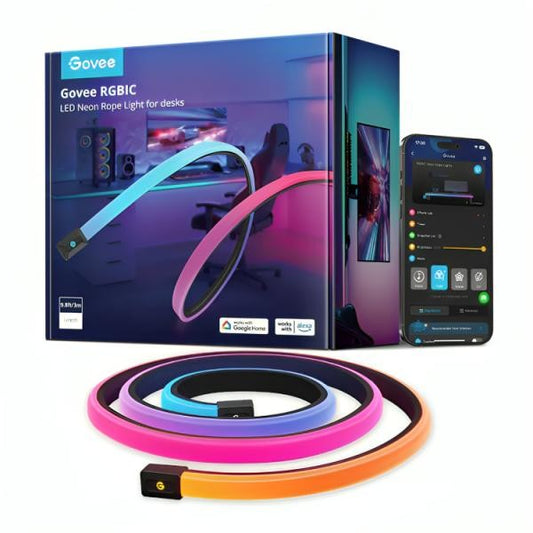 LUCES LED NEON GOVEE H61C3 PARA ESCRITORIO H61C31D1