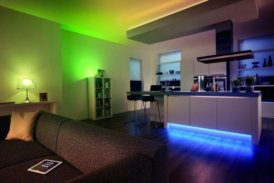 Tira LED 5050 Smd Interperie - IP68 Rgb+luz Blanca