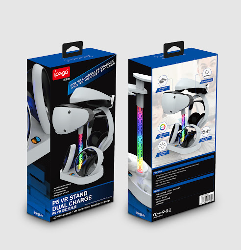 Estante Cargador para Play Station 5 Vr PG-P5V001 Ipega - Negro
