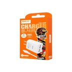 Cargador Casa A2ML Gerlax - Blanco Ligthning