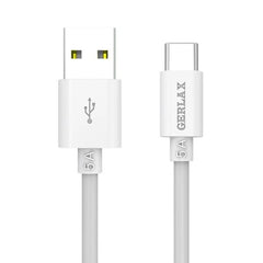 CABLE USB TIPO C GD-38 GERLAX BLANCO