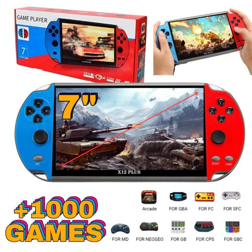 Consola X12 Plus - Rojo