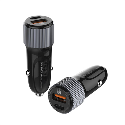 Cargador Carro C510 Ldnio - Micro B Negro