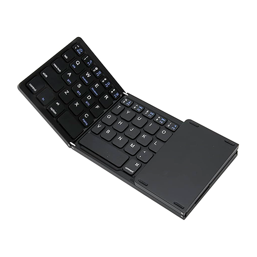 Teclado inalambrico B089 gris bluetooth 5.1 portatil Imagen secundaria del producto