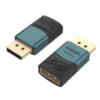 Adaptador Display Port Macho a Hembra OTN-DP81 Onten - Negro Verde