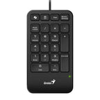 Teclado Genius numpad 125 membrana alambrico usb-a 31300019400