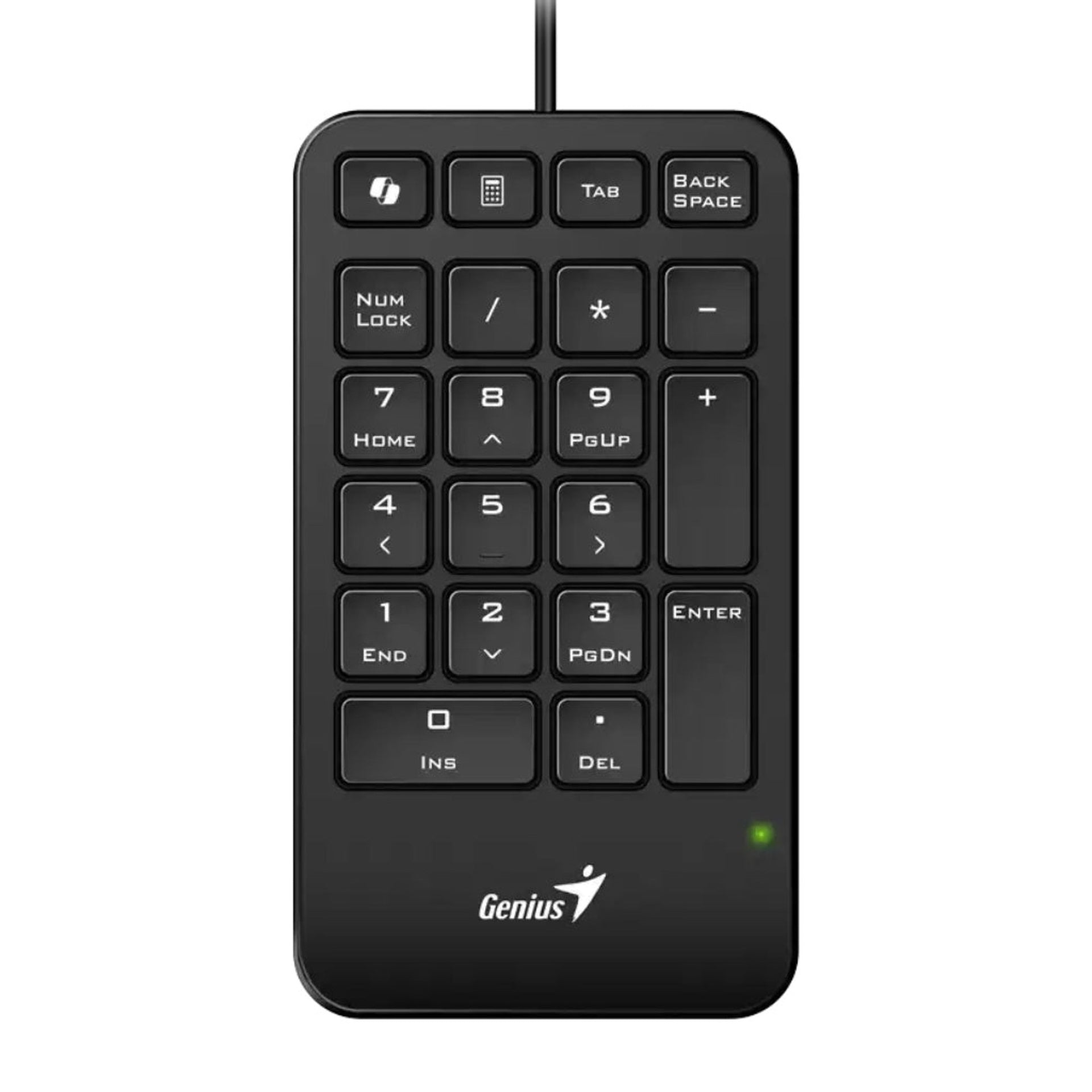 Teclado Genius numpad 125 membrana alambrico usb-a 31300019400