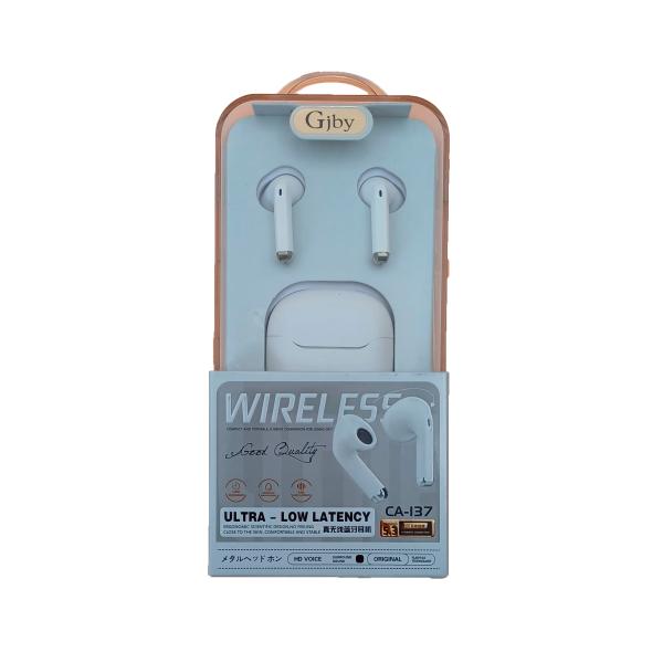 AUDIFONO MANOS LIBRES BLUETOOTH CA-137 BLANCO