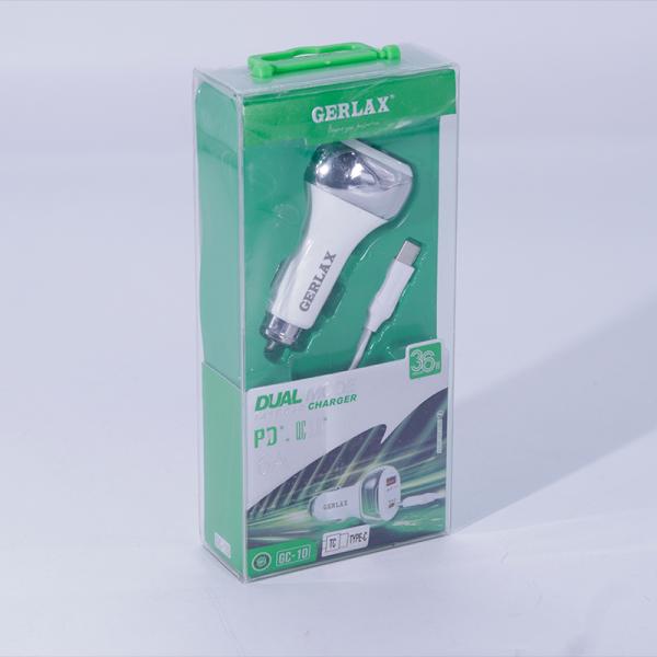 Cargador Cubo Carro GC-10 Gerlax - Tipo C-c