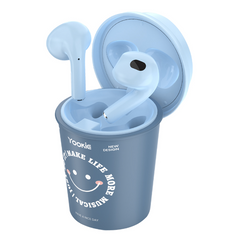 AUDIFONO MANOS LIBRES BLUETOOTH YKS052 AZUL