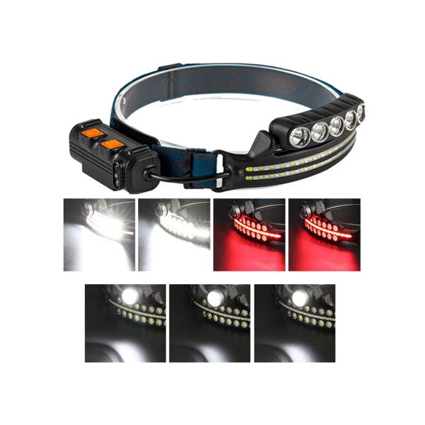 Linterna con Soporte de Cabeza W690 - Negra