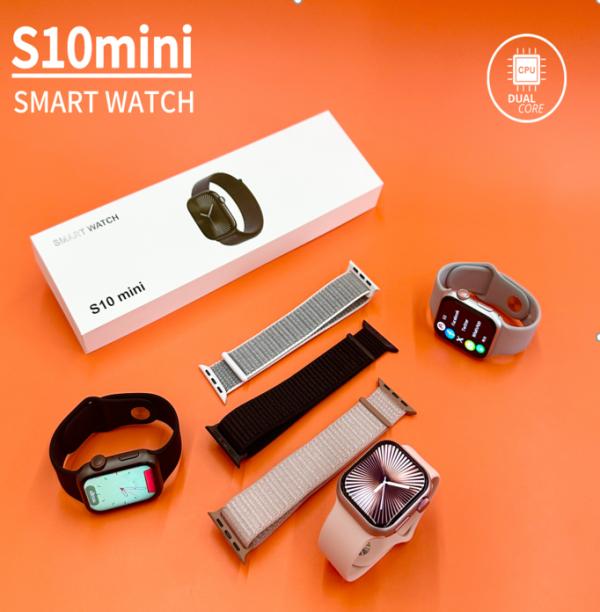 Reloj inteligente S10 mini banda silicon asistente voz Imagen secundaria del producto