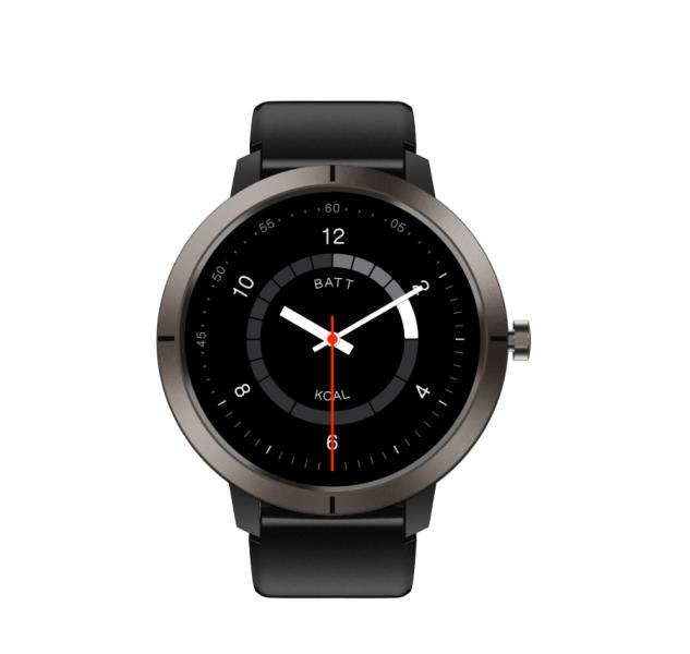 Reloj inteligente DM76 negro pantalla AMOLED HD Imagen secundaria del producto