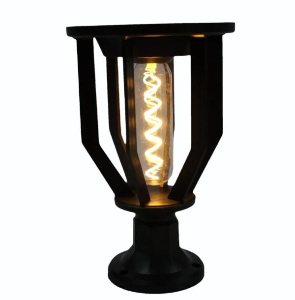 Lampara Solar HEL-259 - Negra