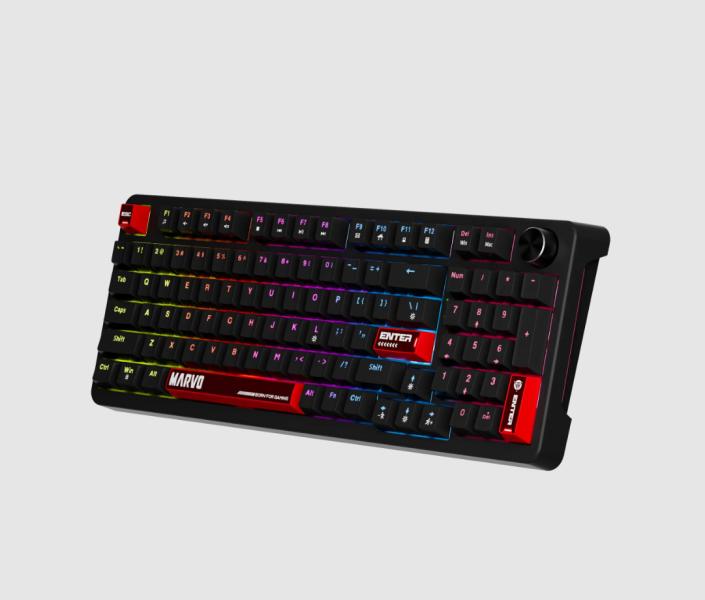 Teclado Linea Scorpion KG937 Marvo - Negro