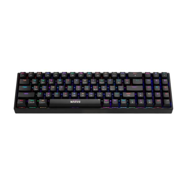Teclado Linea Scorpion KG956W Marvo Negro - Negro