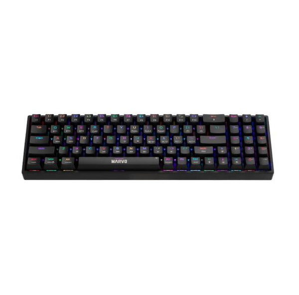 Teclado Linea Scorpion KG956W Marvo Negro - Negro